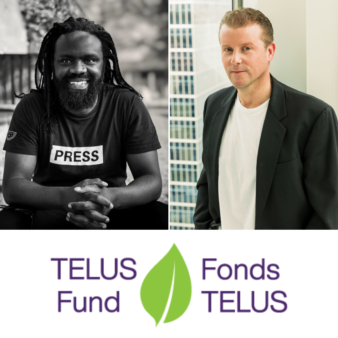Moses Latigo Odida and Bannister Bergen are posing for side-by-side headshots.
