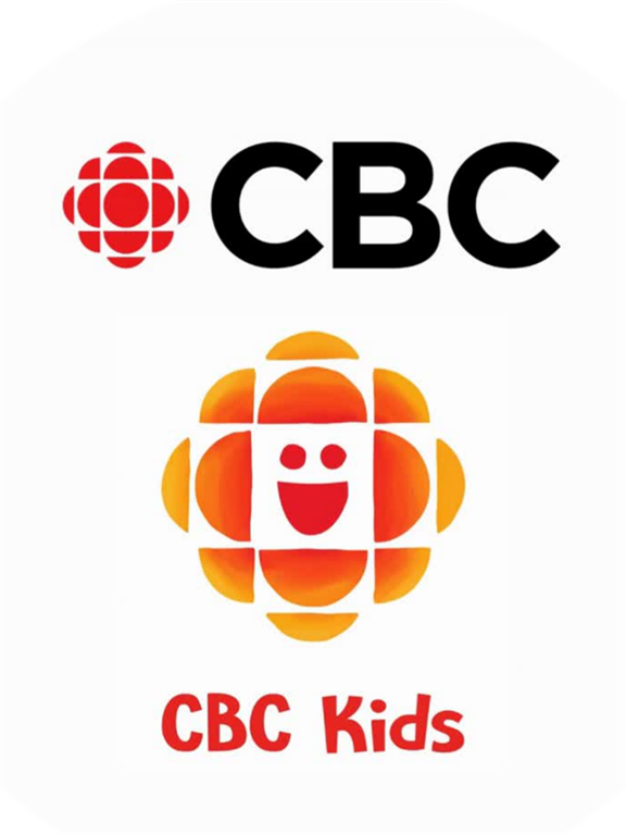 The CBC and CBC Kids logos are shown stacked on top of eachother.